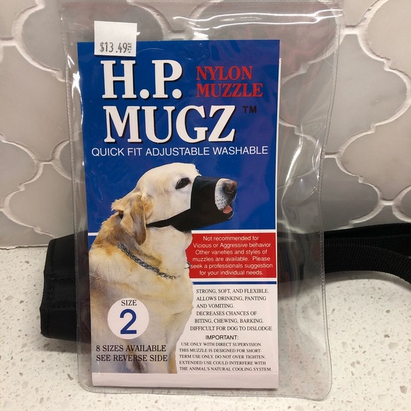 💜 Set of 2 grooming muzzles - small - Picture 3 of 8